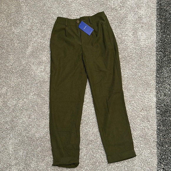 Green work pants - Picture 2 of 3